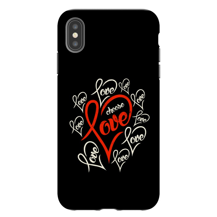 iPhone Xs Max StrongFit choose love by TMSarts