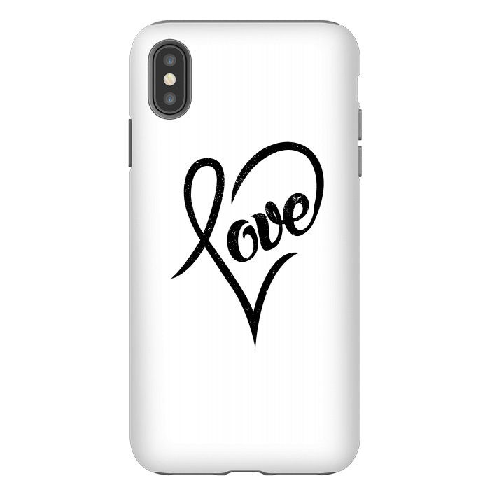 iPhone Xs Max StrongFit valentine love by TMSarts