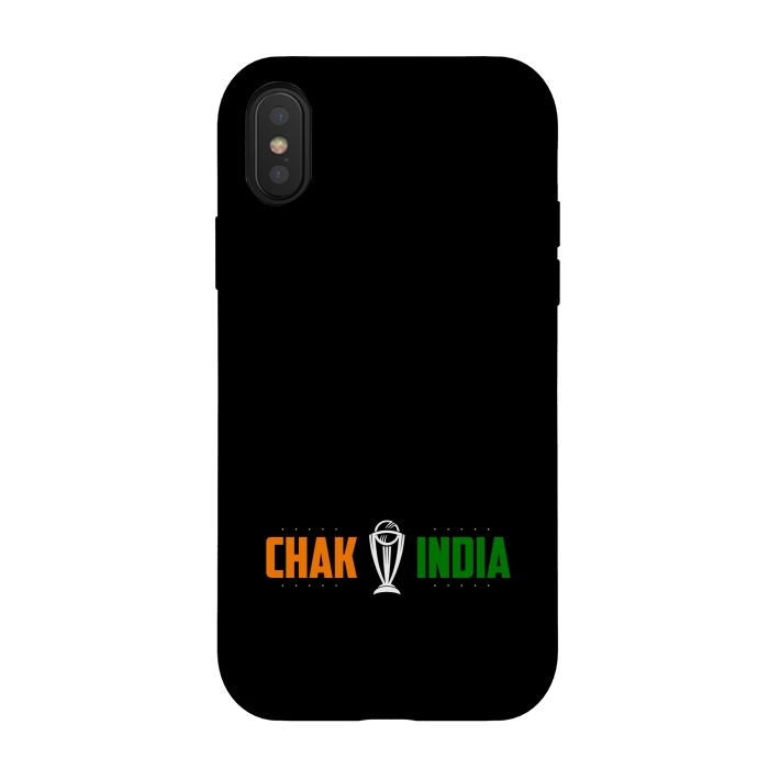 iPhone Xs / X StrongFit chak de india by TMSarts