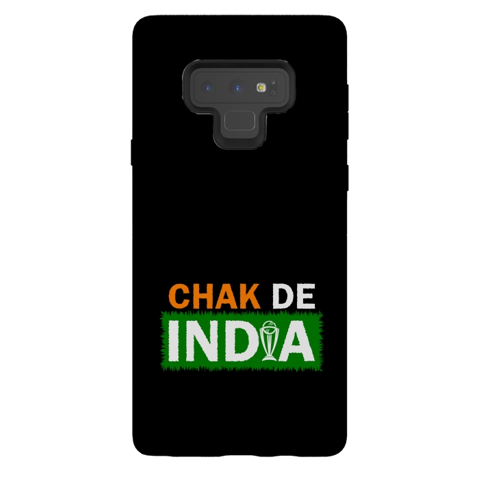 Galaxy Note 9 StrongFit cricket chak de india by TMSarts