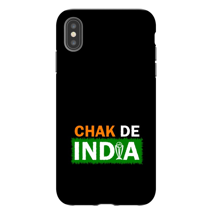 iPhone Xs Max StrongFit cricket chak de india by TMSarts