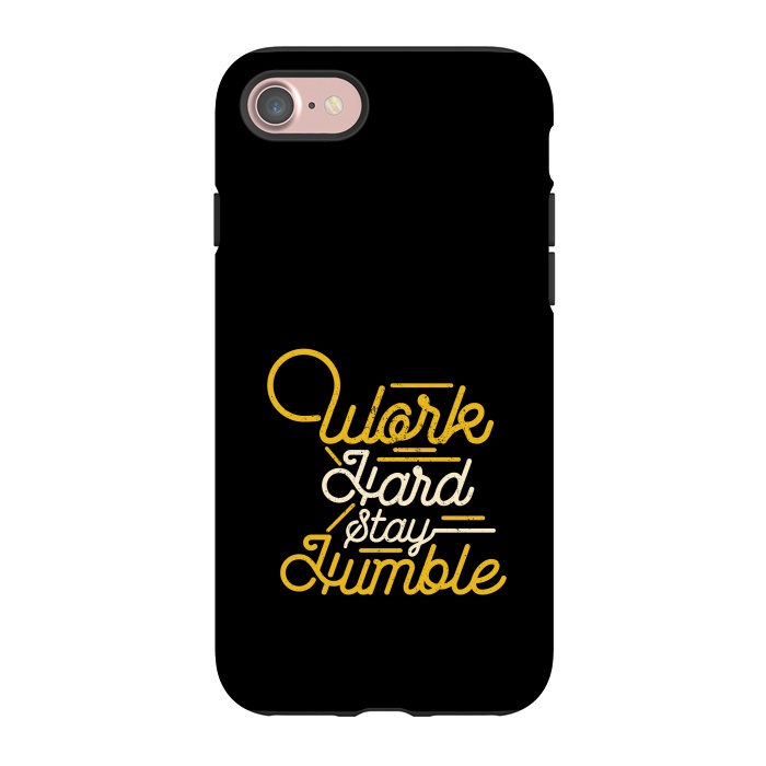 iPhone 7 StrongFit work hard stay humble  by TMSarts