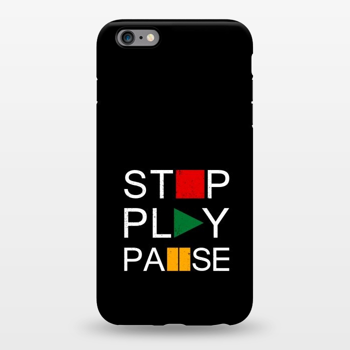 iPhone 6/6s plus StrongFit stop play pause by TMSarts