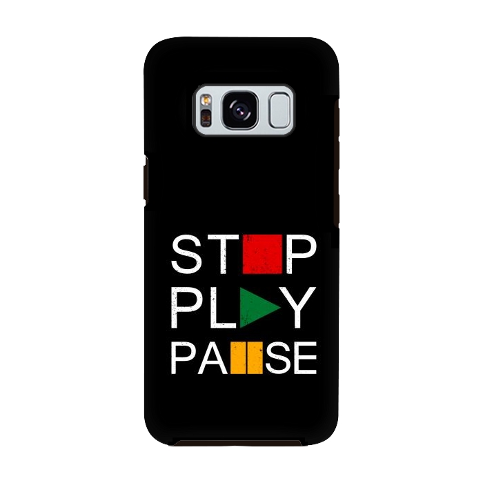 Galaxy S8 StrongFit stop play pause by TMSarts