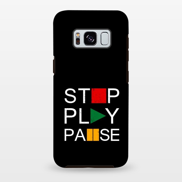 Galaxy S8 plus StrongFit stop play pause by TMSarts