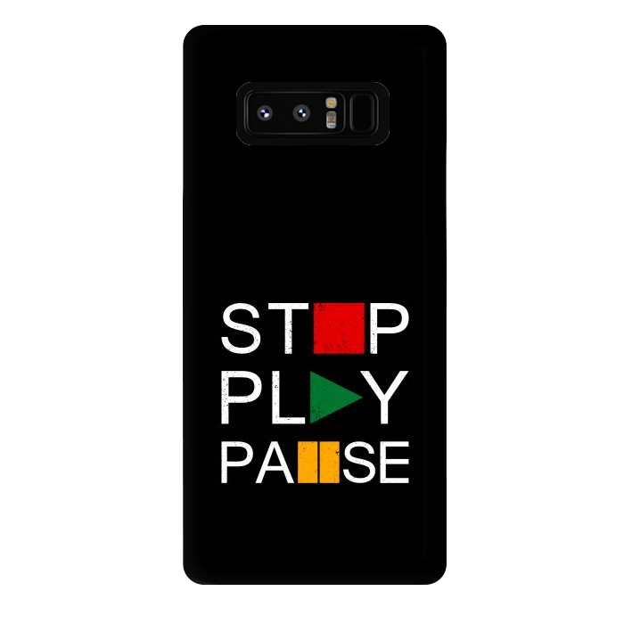 Galaxy Note 8 StrongFit stop play pause by TMSarts
