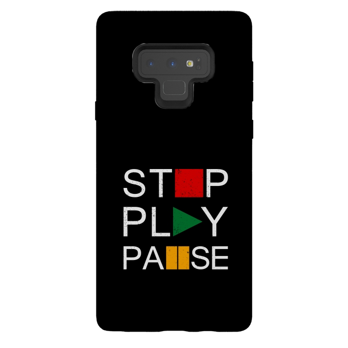 Galaxy Note 9 StrongFit stop play pause by TMSarts