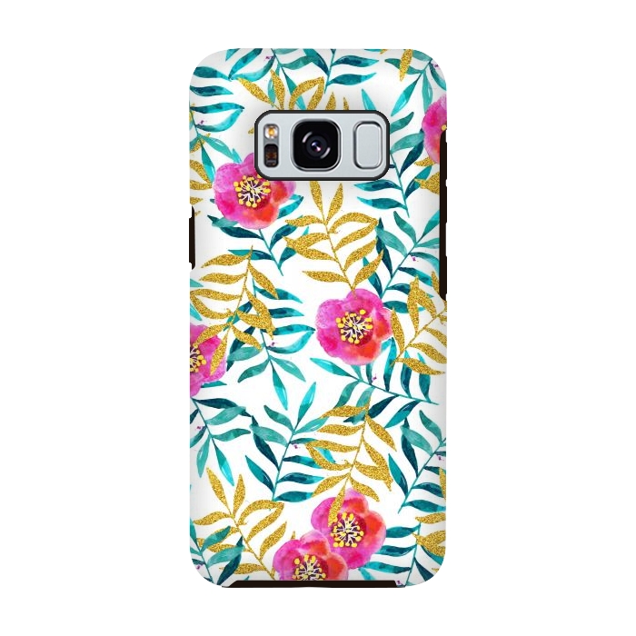 Galaxy S8 StrongFit Floral Sweetness by Uma Prabhakar Gokhale