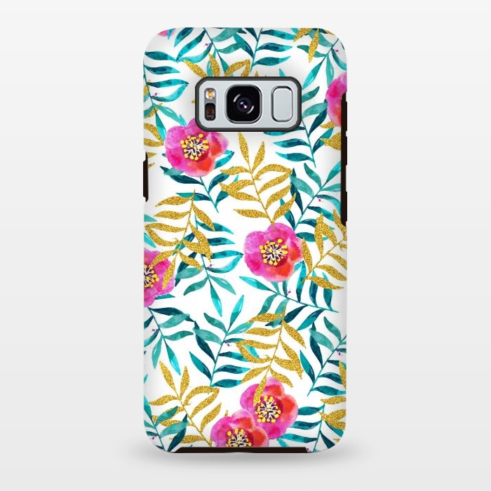 Galaxy S8 plus StrongFit Floral Sweetness by Uma Prabhakar Gokhale