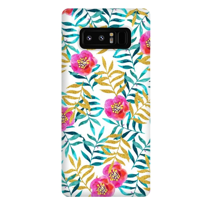 Galaxy Note 8 StrongFit Floral Sweetness by Uma Prabhakar Gokhale