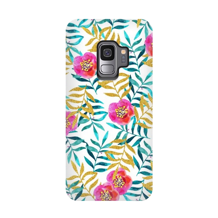 Galaxy S9 StrongFit Floral Sweetness by Uma Prabhakar Gokhale