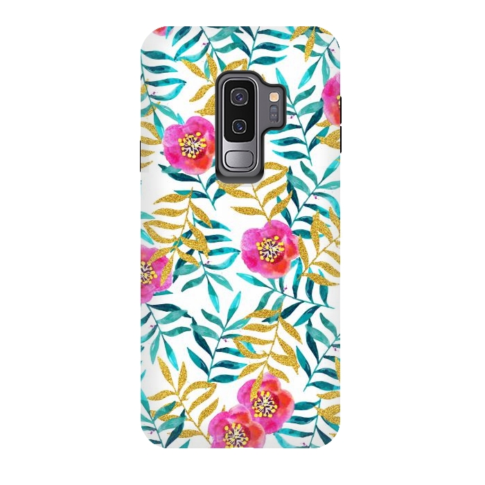 Galaxy S9 plus StrongFit Floral Sweetness by Uma Prabhakar Gokhale
