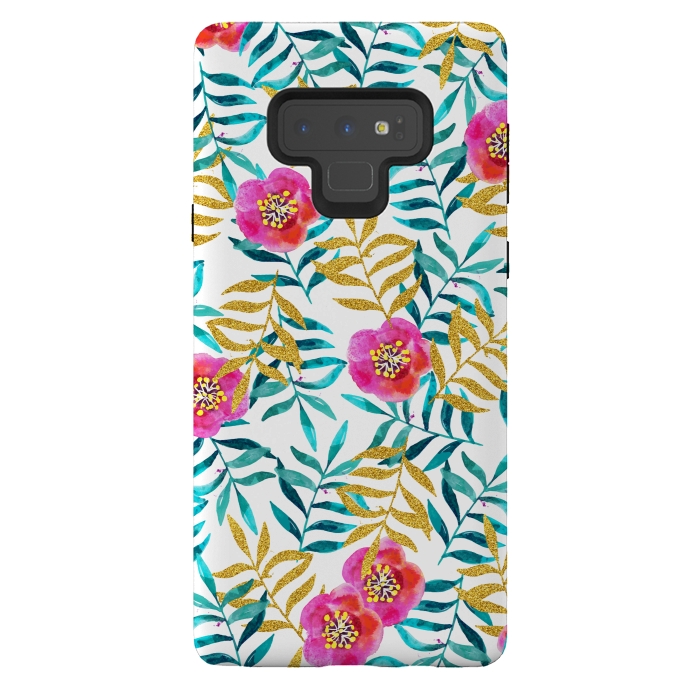 Galaxy Note 9 StrongFit Floral Sweetness by Uma Prabhakar Gokhale