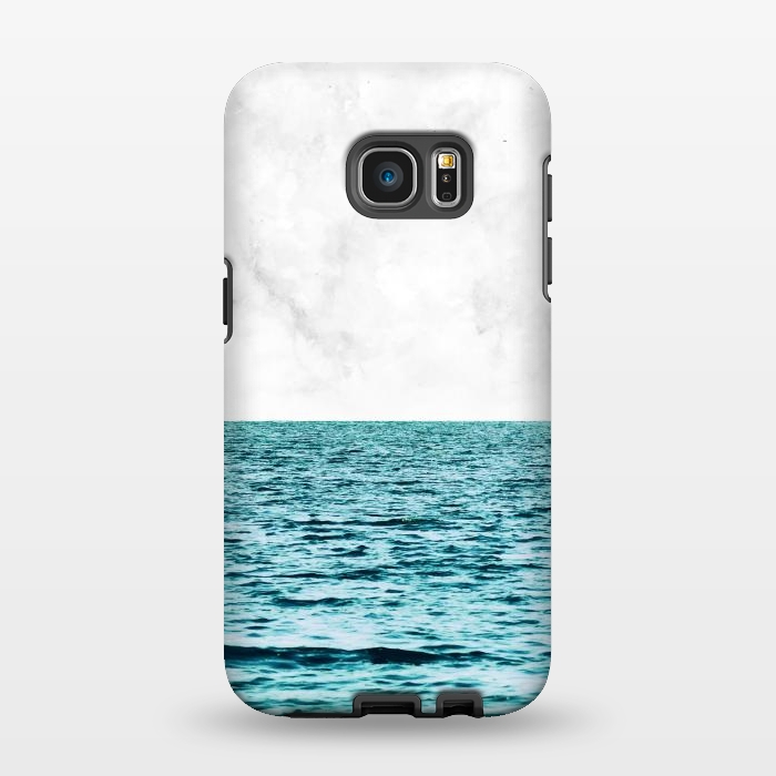 Galaxy S7 EDGE StrongFit Ocean + Marble II by Uma Prabhakar Gokhale