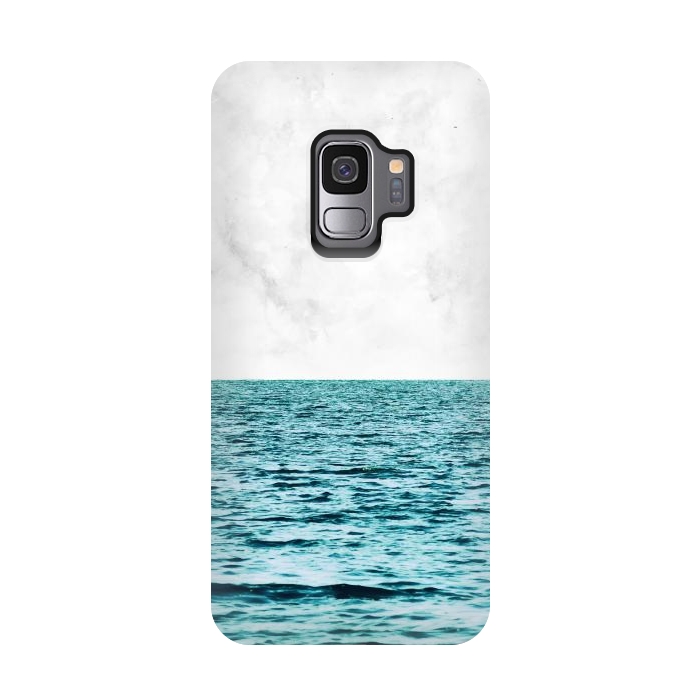 Galaxy S9 StrongFit Ocean + Marble II by Uma Prabhakar Gokhale