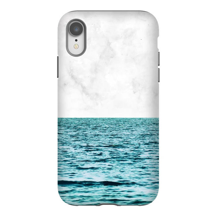 iPhone Xr StrongFit Ocean + Marble II by Uma Prabhakar Gokhale