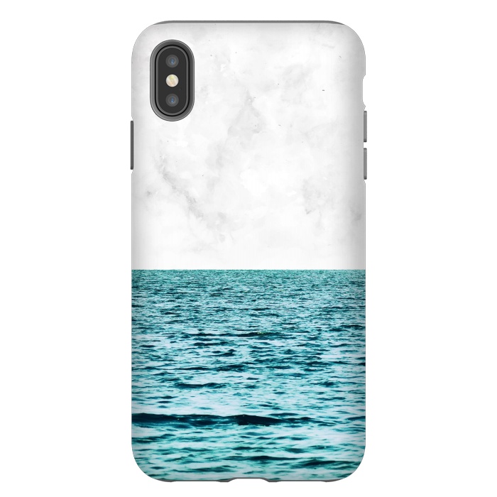 iPhone Xs Max StrongFit Ocean + Marble II by Uma Prabhakar Gokhale