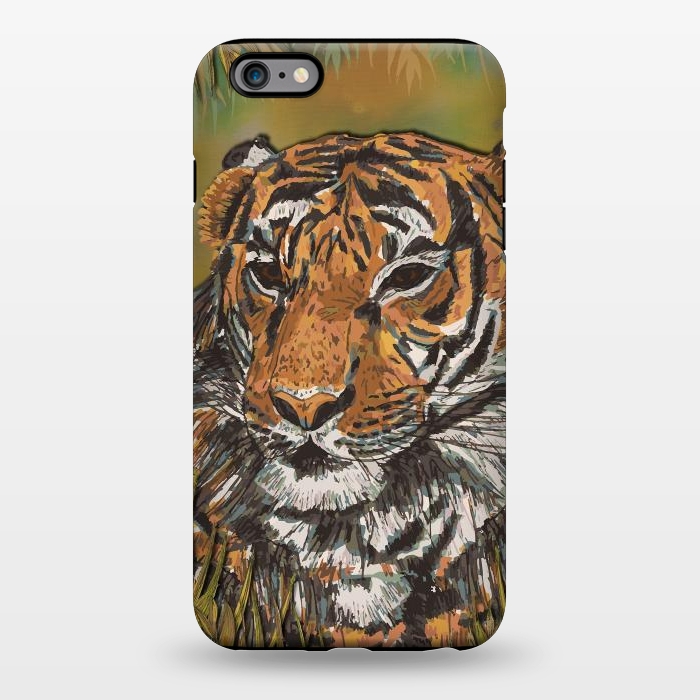 iPhone 6/6s plus StrongFit Tiger by Lotti Brown