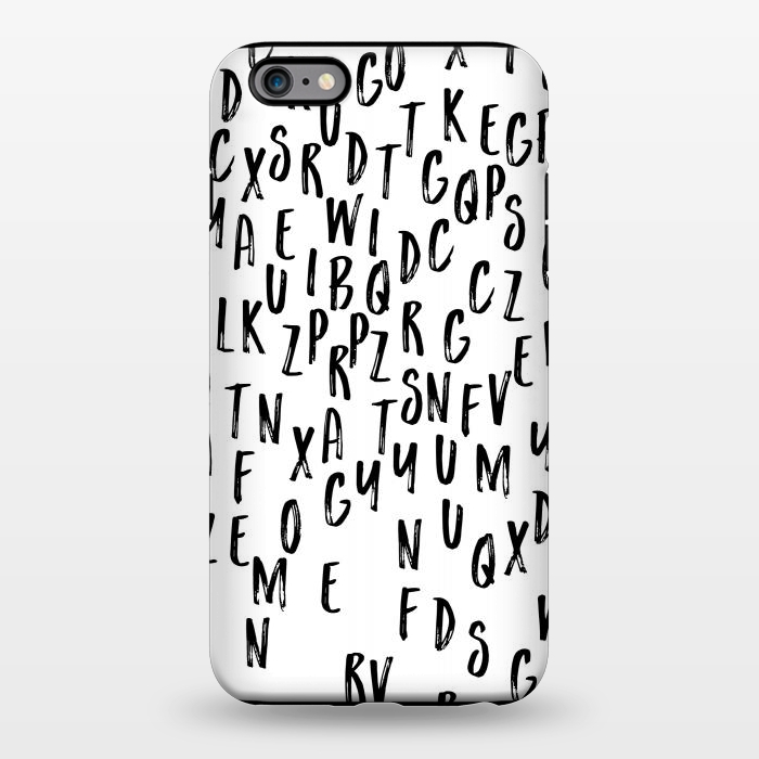 iPhone 6/6s plus StrongFit Alphabet Letters by Karolina