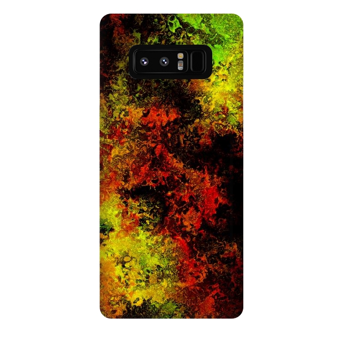 Galaxy Note 8 StrongFit Galaxy on Fire by Majoih