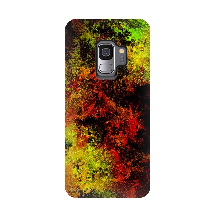 Galaxy S9 StrongFit Galaxy on Fire by Majoih
