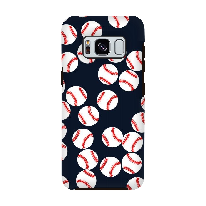 Galaxy S8 StrongFit Cute Baseball Print by Karolina