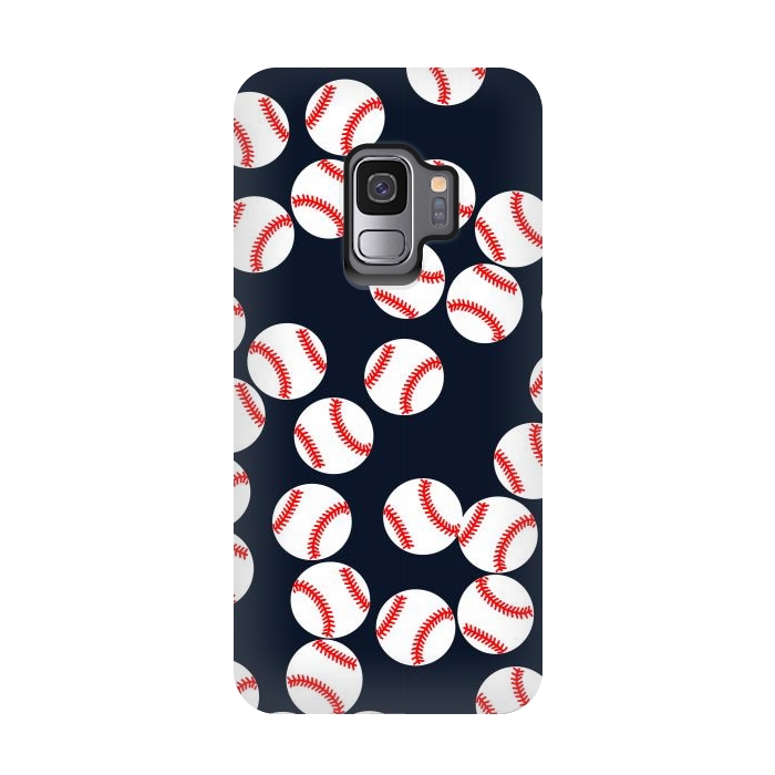 Galaxy S9 StrongFit Cute Baseball Print by Karolina