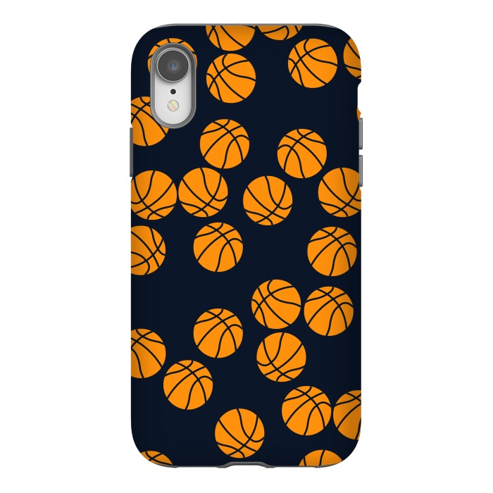 iPhone Xr StrongFit Cute Basketball Print by Karolina
