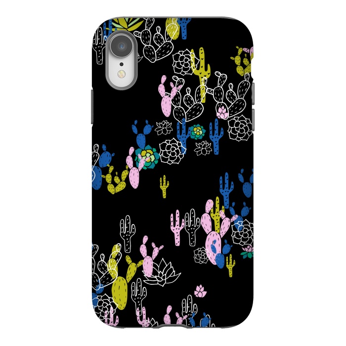 iPhone Xr StrongFit Cactus and Succulent by Karolina