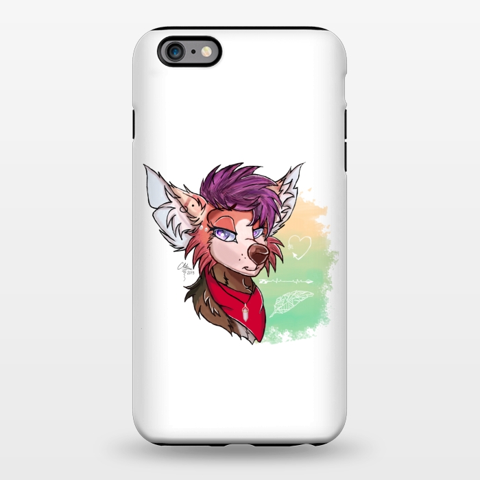 iPhone 6/6s plus StrongFit Furry Punk by Chiterra
