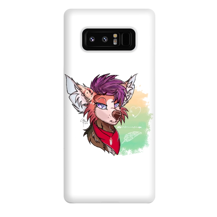 Galaxy Note 8 StrongFit Furry Punk by Chiterra