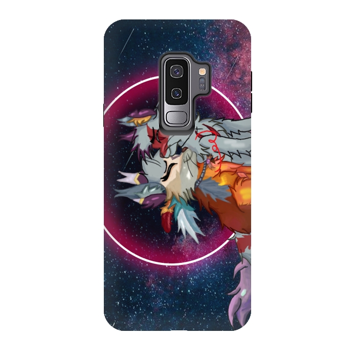 Galaxy S9 plus StrongFit Cat Love by Chiterra