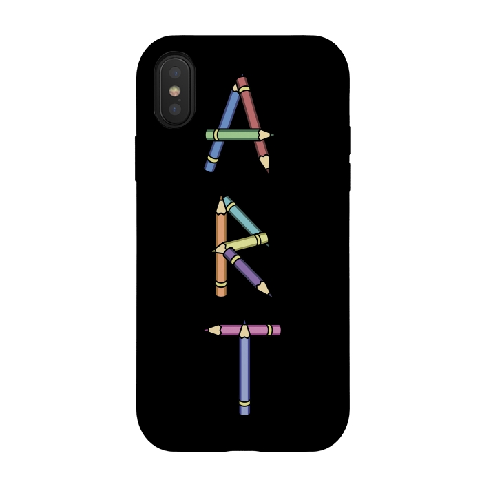 iPhone Xs / X StrongFit Art by Laura Nagel