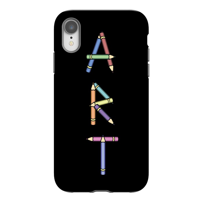 iPhone Xr StrongFit Art by Laura Nagel