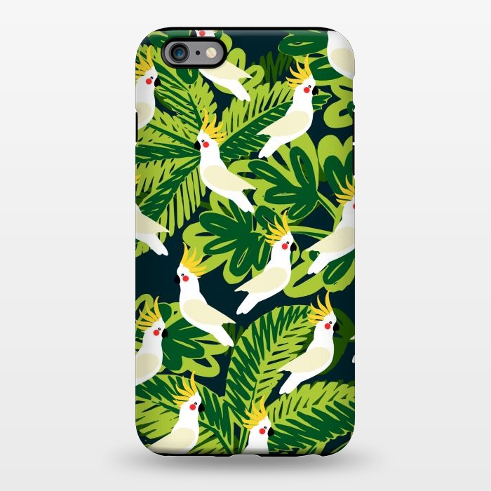 iPhone 6/6s plus StrongFit Tropical Parrots by Karolina