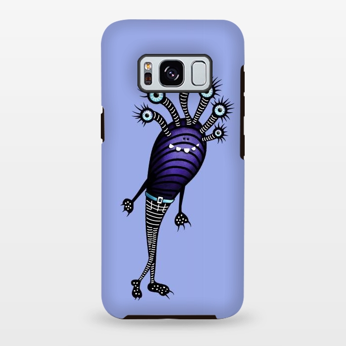 Galaxy S8 plus StrongFit Funny Monster Cartoon Creature Dressed Up by Boriana Giormova