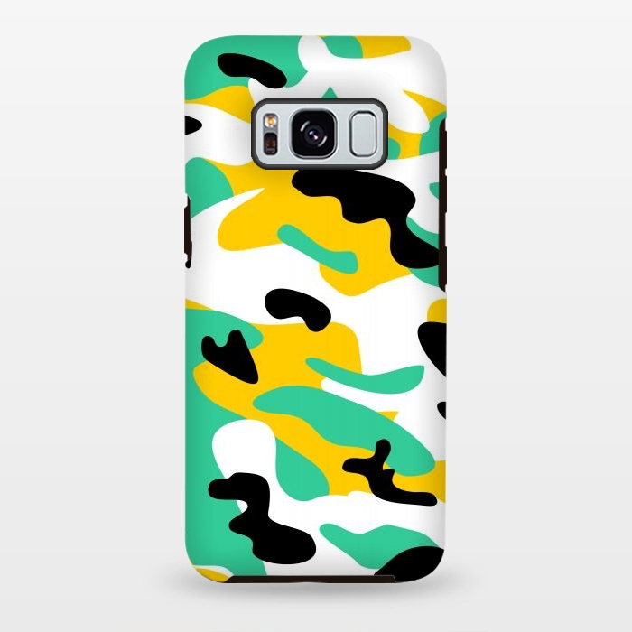 Galaxy S8 plus StrongFit Camouflage by Dhruv Narelia