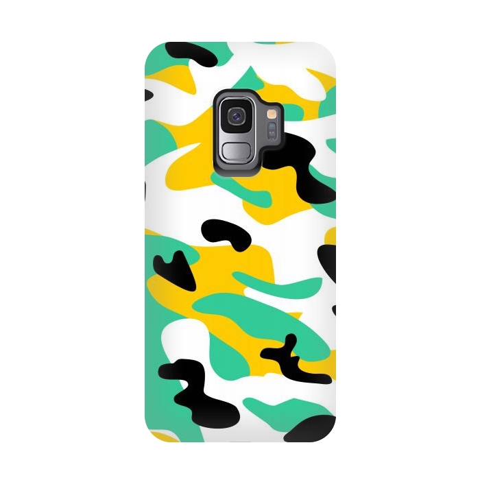Galaxy S9 StrongFit Camouflage by Dhruv Narelia