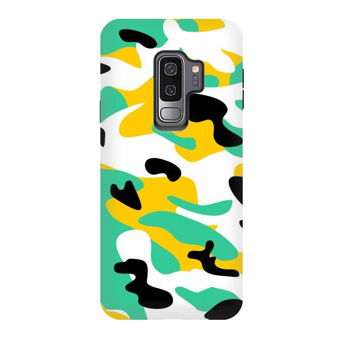 Galaxy S9 plus StrongFit Camouflage by Dhruv Narelia