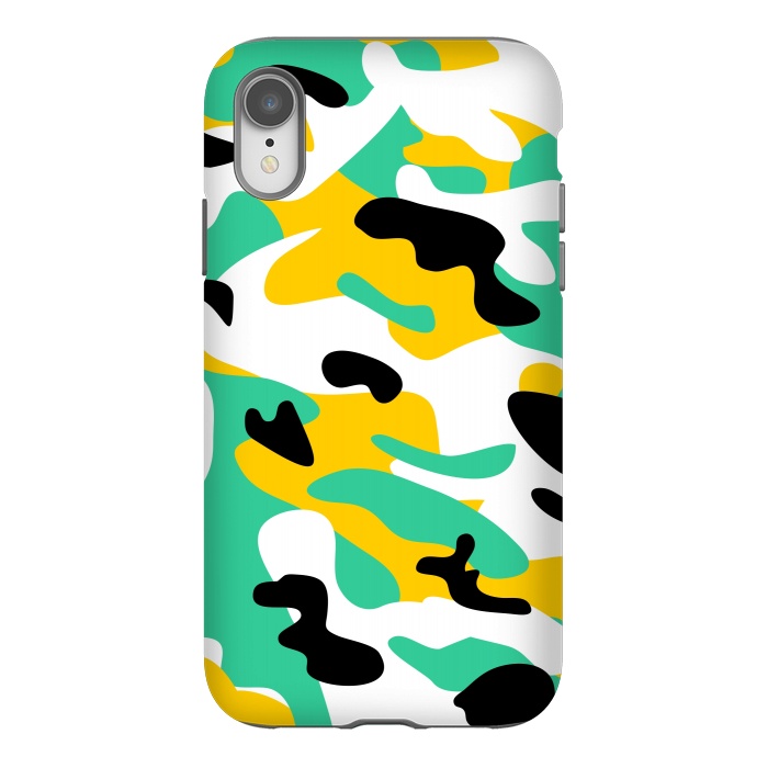 iPhone Xr StrongFit Camouflage by Dhruv Narelia