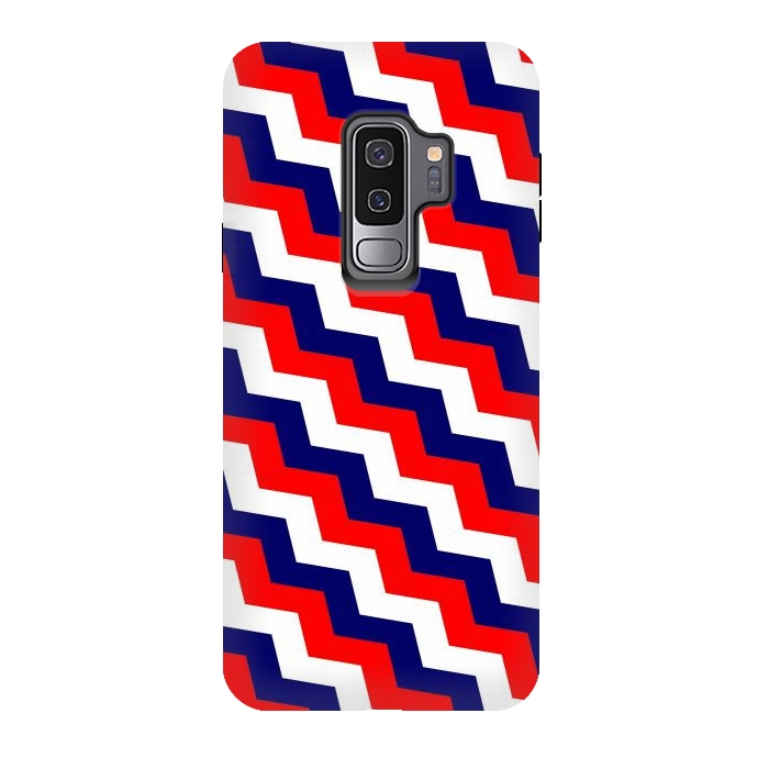 Galaxy S9 plus StrongFit Chevron colorful by Dhruv Narelia