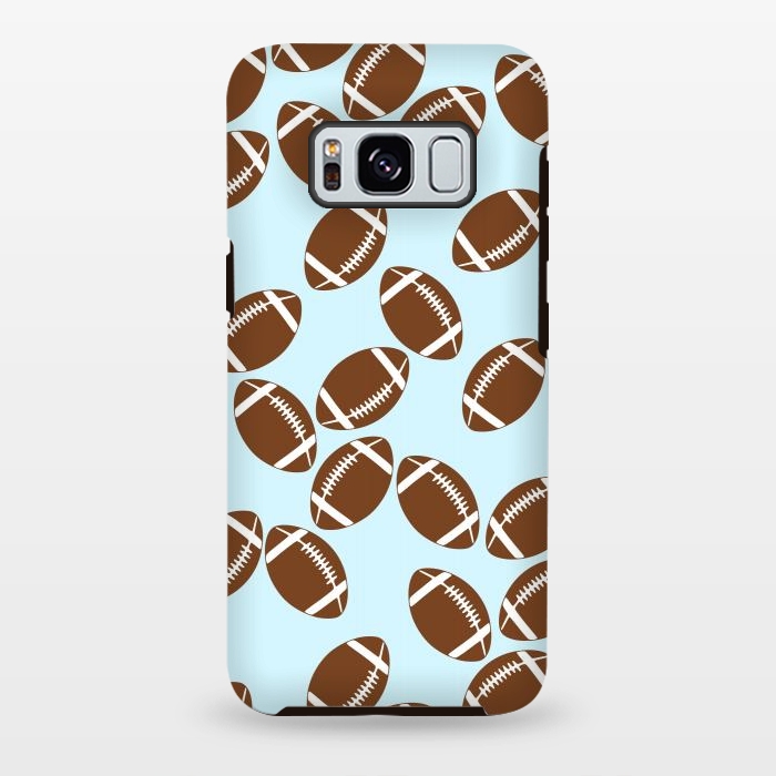 Galaxy S8 plus StrongFit Football Pattern by Karolina