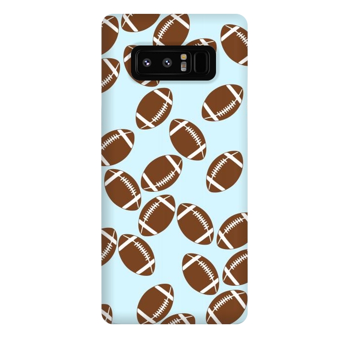 Galaxy Note 8 StrongFit Football Pattern by Karolina
