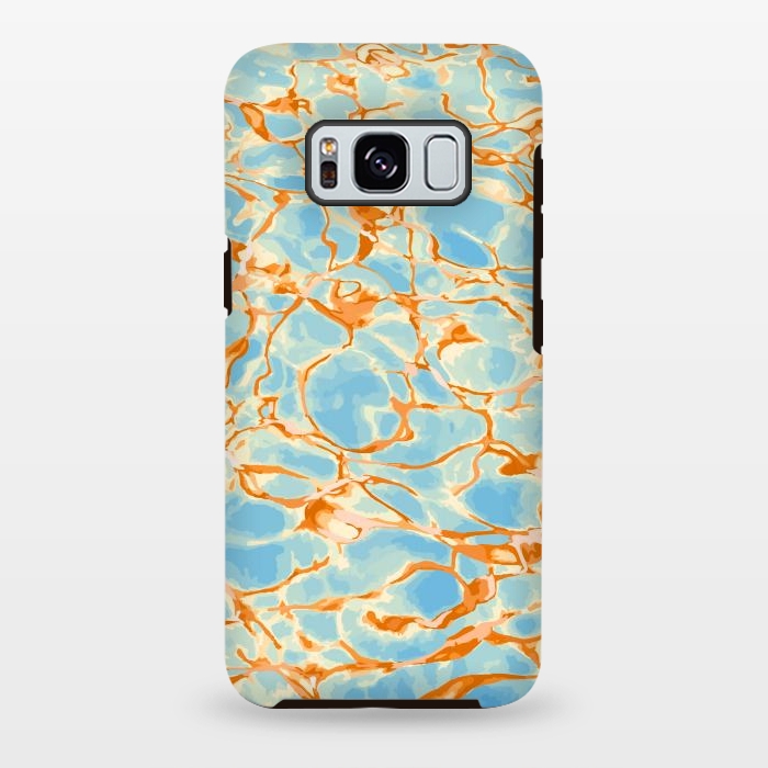 Galaxy S8 plus StrongFit Abstract Water by Creativeaxle