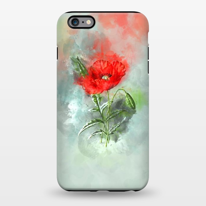 iPhone 6/6s plus StrongFit Red Poppy by Creativeaxle