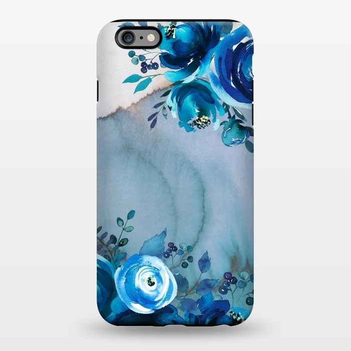 iPhone 6/6s plus StrongFit Blue Floral Spring Garden by  Utart