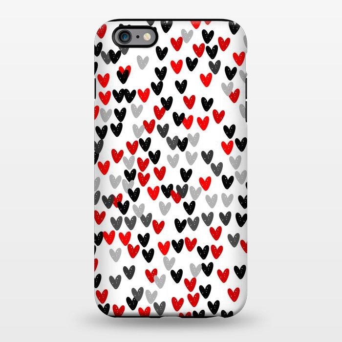 iPhone 6/6s plus StrongFit Cute Hearts by Karolina