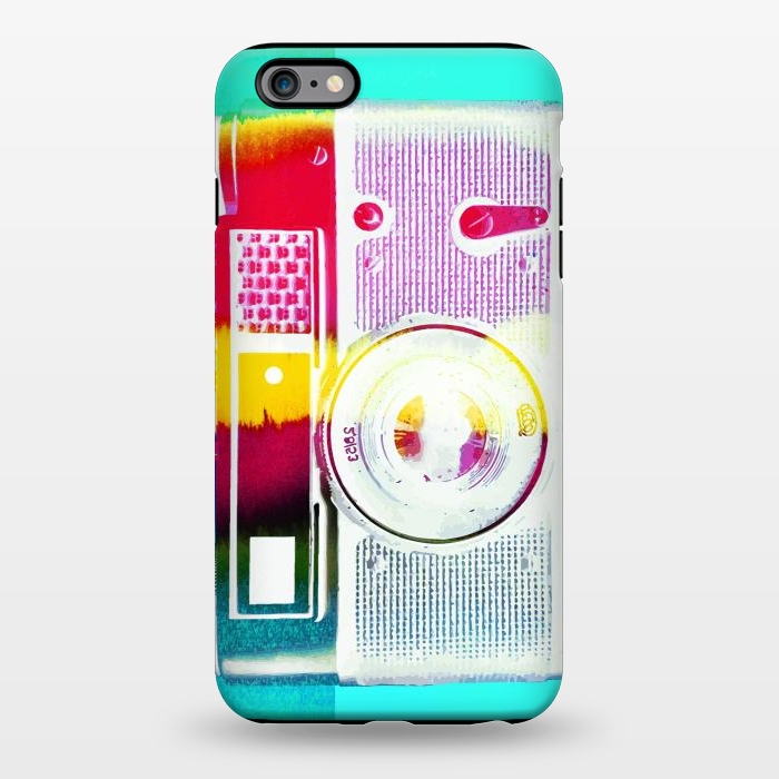 iPhone 6/6s plus StrongFit Colorful vintage photography camera by Oana 