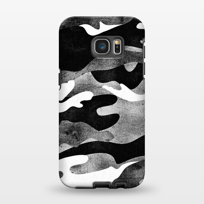 Galaxy S7 EDGE StrongFit Minimal metallic camouflage by Oana 