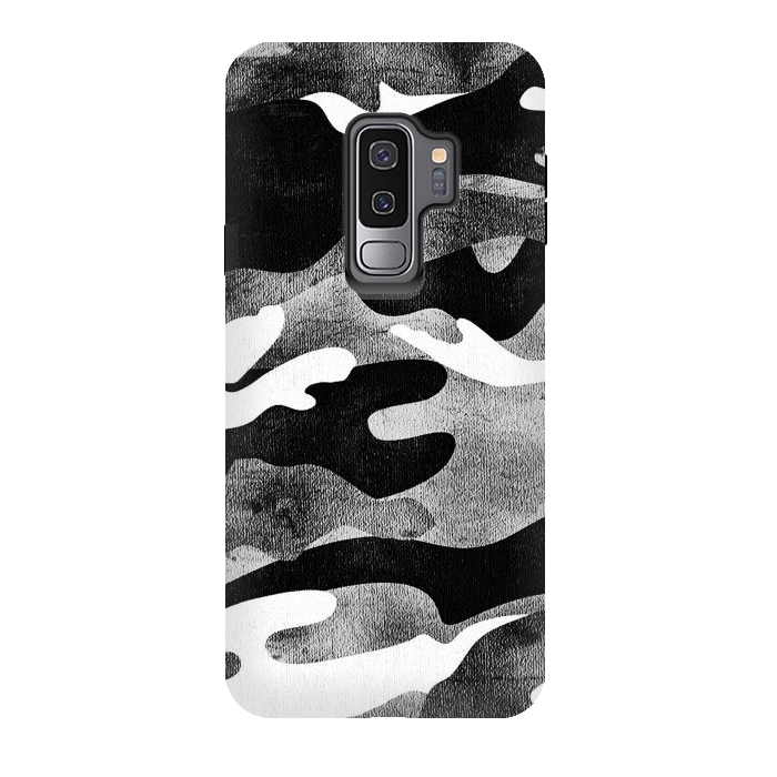 Galaxy S9 plus StrongFit Minimal metallic camouflage by Oana 